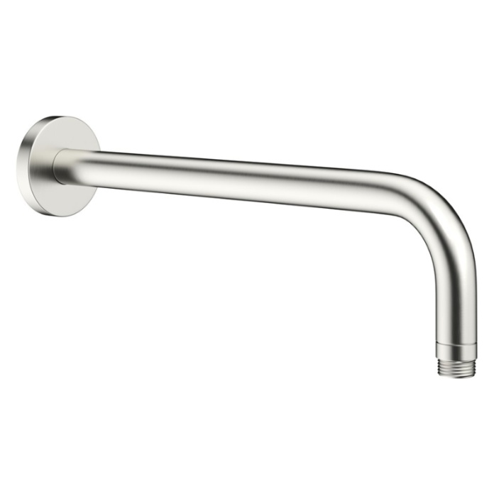 Product Cut out image of the Crosswater MPRO Brushed Stainless Steel Wall Mounted Shower Arm